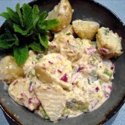 Warm Mustard Potato Salad recipe