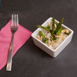 Asparagus Cashew Rice Pilaf recipe