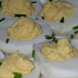 Lemon-Curry Deviled Eggs recipe