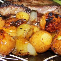 Balsamic Potatoes and Onions recipe
