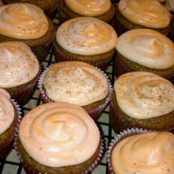 Pumpkin Cupcakes With Cream Cheese Frosting recipe