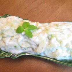Mint Cucumber Salad recipe