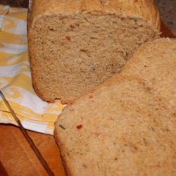 Savory Roasted Pepper Bread for the Bread Machine recipe