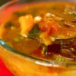 Crock Pot Vegetarian Minestrone Soup recipe