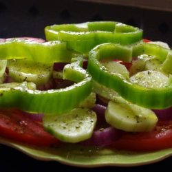 Tomato and Sweet Onion Platter recipe