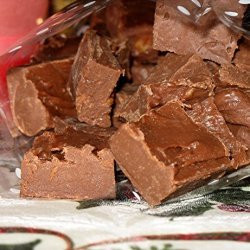 Easy 2-Ingredient Chocolate Fudge recipe