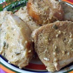 Grilled Honey Mustard Pork Chops recipe
