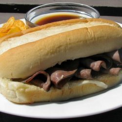 Uncle Bill's French Dip and Roast Beef Sandwich recipe