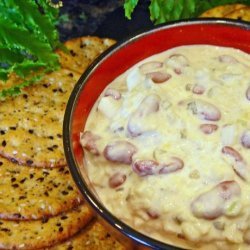 Linda's Kidney Bean Dip With Crackers recipe