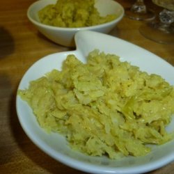 Curried Creamed Cabbage recipe