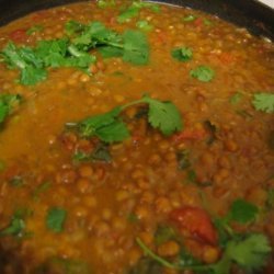 Curry Lentils With Chicken recipe