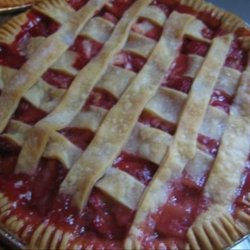Bubby's Strawberry Rhubarb Pie recipe