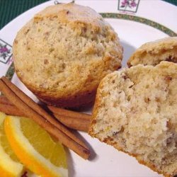 Cinnamon Pecan Muffins recipe