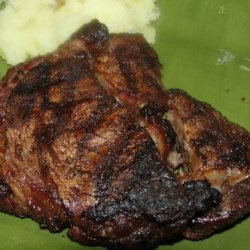 Peppered Rib-Eye Steaks recipe