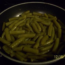 Not your average GREEN BEANS! recipe