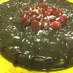 Chocolate Fantasy Cake With Chocolate Ganache Icing recipe