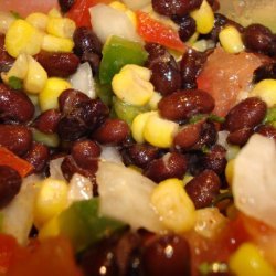 Southwest Salad with Cilantro Dressing recipe