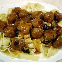 Sauerbraten Meatballs recipe