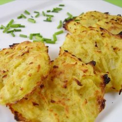 Un-Fried Potato Latkes recipe