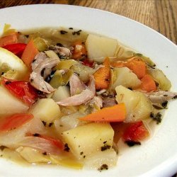 Tangy Greek Chicken Soup (Crock Pot or Not) recipe