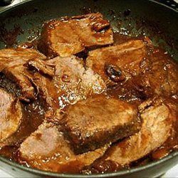 Beef Roast with Portabella Mushrooms recipe