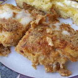 Southwestern Oven Fried Chicken recipe