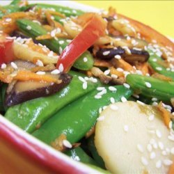 Chinese Sugar Snap Pea Salad recipe