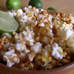 Popcorn With Lime and Chili recipe