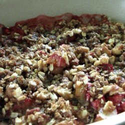 Strawberry Rhubarb Crisp recipe