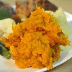Sweet Roasted Pumpkin Mash With Holiday Flavours recipe