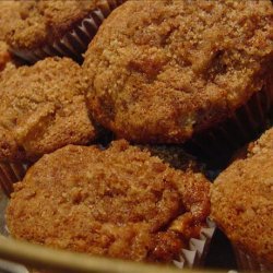 Streusel Apple and Raisin Muffins recipe