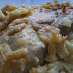 Pork Chop & O'brien Potato Bake recipe