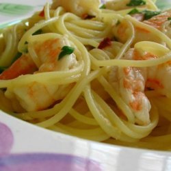 Shrimp and Angel Hair Pasta recipe