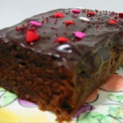 Bittersweet Chocolate Pound Cake with Decadent Glaze recipe