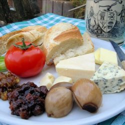 Traditional English Pub Style Ploughman's Lunch recipe
