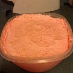 Pink Stuff ( Strawberry Jello, Pineapple Dessert ) recipe