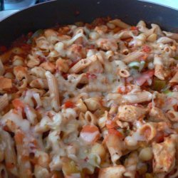 Buffalo Chicken Chili Mac for Olympians - Rachael Ray recipe