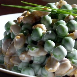 Pea and Peanut Salad recipe
