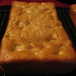 Rhubarb Nut Bread recipe