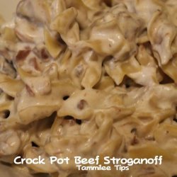 Crock Pot Beef Stroganoff recipe