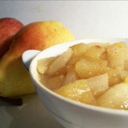 Chunky Pear and Applesauce recipe