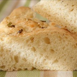 Baked   Bread Machine  Focaccia With the Works recipe