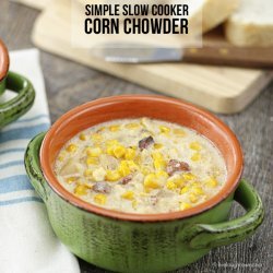 Slow Cooker Corn Chowder recipe