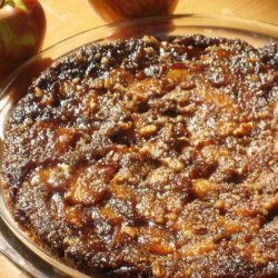 Apple Pecan Upside Down Cake recipe