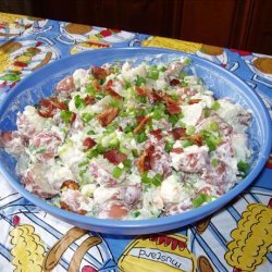 Scallion and Bacon Potato Salad recipe