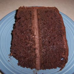 Really Easy  Moist Dark Chocolate Cake recipe