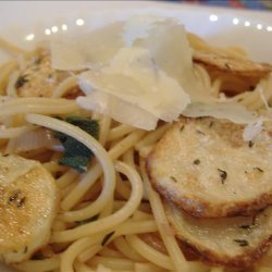Spaghetti With Potato, Sage and Lemon recipe