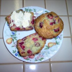 Cranberry Sour Cream Muffins recipe