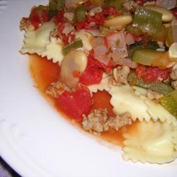 Italian Sausage Zucchini Stew recipe