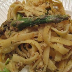 Baked Pasta With Asparagus, Lemon, and Mascarpone recipe